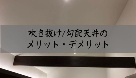 【入居後WEB内覧会】吹き抜け・勾配天井を検討中なら採用したい！実際に採用して感じた勾配天井のメリット・デメリット【評価・口コミ】